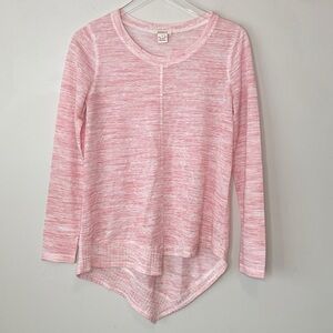 Sundance Lightweight Knit Top Asymmetrical Hem Size S